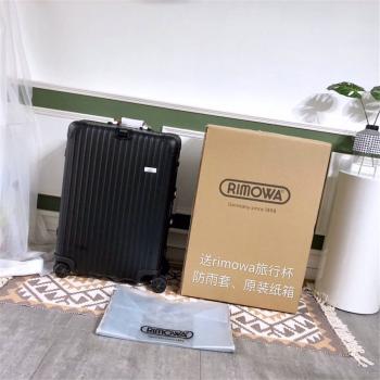 Rimowa/日默瓦官网拉杆箱汉莎波音747-8限量版铝镁合金登机箱托运箱