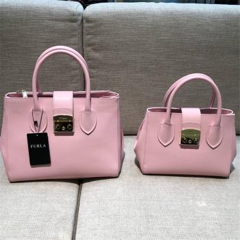 Furla/芙拉官网女包新款真皮METROPOLIS托特包购物袋