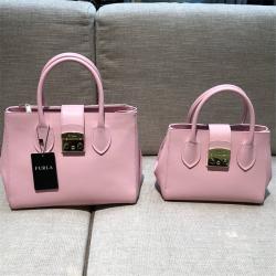 Furla/芙拉官网女包新款真皮METROPOLIS托特包购物袋