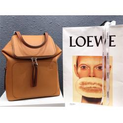 LOEWE罗意威官网男女通用背包小牛皮Goya双肩包书包