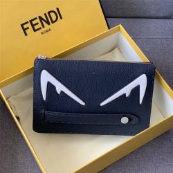 Fendi/芬迪官网真皮MONSTER小怪兽眼睛手拿包7VA350