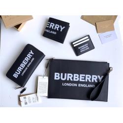 burberry包包货号巴宝莉男士真皮印花LOGO钱包手拿包合集图片