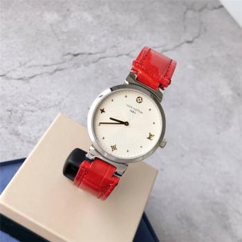 lv中国官方网站女款腕表TAMBOUR SLIM METALLIC FLOWER 39手表