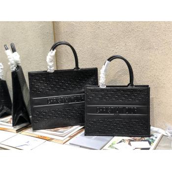 DIOR迪奥图片标志女包新款压纹牛皮Book Tote包购物袋