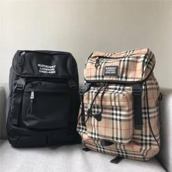 Burberry巴宝莉包包价格男士徽标印花ECONYL双肩包80181131