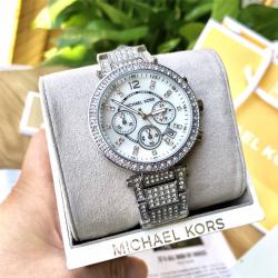 Michael Kors/MK手表三眼镶钻Parker石英腕表MK5572/MK5663