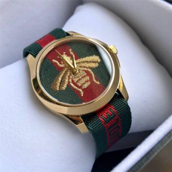 GUCCI古驰官网手表新款蜜蜂虎头灵蛇G-Timeless系列腕表561448