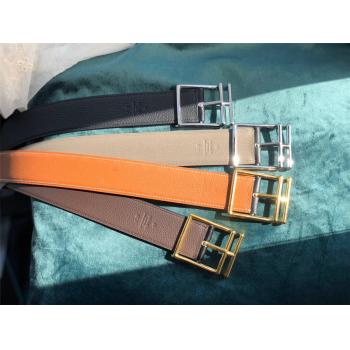 Hermes爱马仕皮带正品男士新款Togo小牛皮Nathan 38腰带