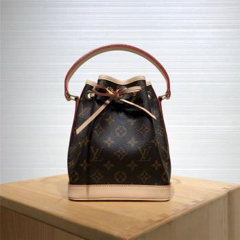 lv经典款女包中古系列老花MINI水桶包41348