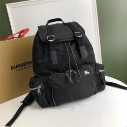 Burberry巴宝莉包男士双肩包飞行员尼龙The Rucksack大号军旅背包80077101/80053731