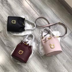 FURLA/芙拉中文官网女包新款CORONA压花牛皮LOGO迷你水桶包