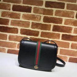 古琦gucci官网古驰女包世界奢侈品协会新款真皮GG肩背包马鞍包601044