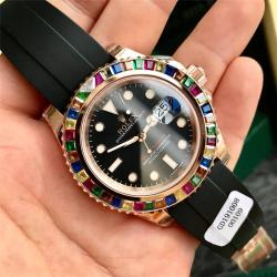 ROLEX劳力士中文官网腕表游艇名仕型系列水晶彩钻自动机械手表116695