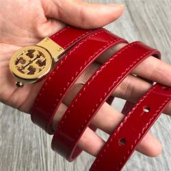 tory burch/托里伯奇中国官网女士皮带新款漆皮1.5CM腰带