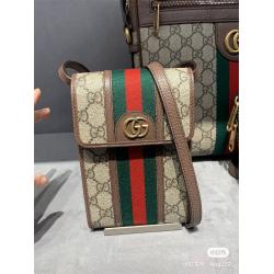gucci批发古驰女包奢侈品品牌新款Ophidia系列GG迷你手袋手机包625757