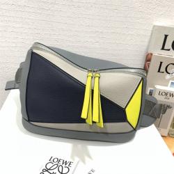 loewe包价格罗意威男包新款puzzle sling Bag几何腰包胸包