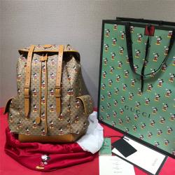 gucci男包价格古驰官网双肩包米奇印花Disney x Gucci中号背包603898