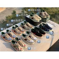 古驰中文官网正品Disney x Gucci Tennis 1977饰织带男女士运动鞋板鞋606111/606110