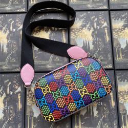 GUCCI古驰官方网站奢侈品打折网站新款魔幻跳跳糖系列小号肩背包相机包574886