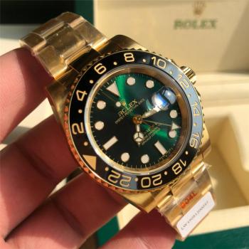 ROLEX劳力士手表格林尼治型116718-LN-78208 GMT3186k金版自动机械表