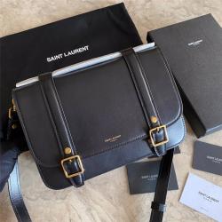 YSL中文官网圣罗兰新款SCHOOLBAG迷你亮面皮革肩背包6054181