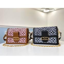 上海lv专卖店新款女包1854系列DAUPHINE 中号手袋M57211
