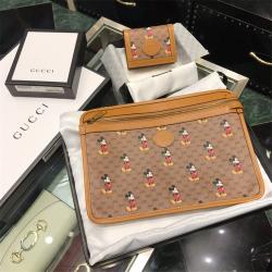 gucci旗舰店古驰中文官网新款米奇印花Disney x Gucci手拿包602552