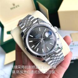 ROLEX劳力士手表官网男表新款日志型钢带M116334-0002自动机械腕表