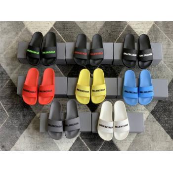 Balenciaga巴黎世家官方网站男女同款POOL PISCINE拖鞋式凉鞋