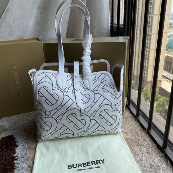 BURBERRY巴宝莉价格The Belt中号柔软棉质贝尔特包购物袋80302891