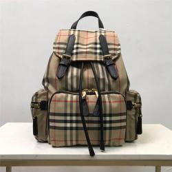 Burberry/巴宝莉The Rucksack中号Vintage格纹ECONYL® 军旅背包80257081