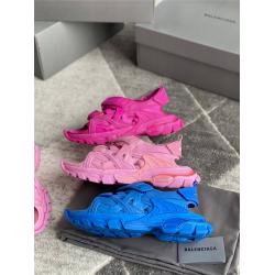 Balenciaga官网巴黎世家鞋子女鞋新款魔术贴TRACK凉鞋617543