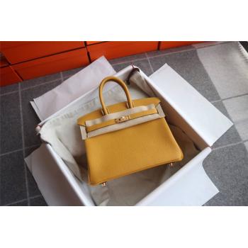 Hermes/爱马仕官网经典款全手工原厂togo Birkin 25铂金包