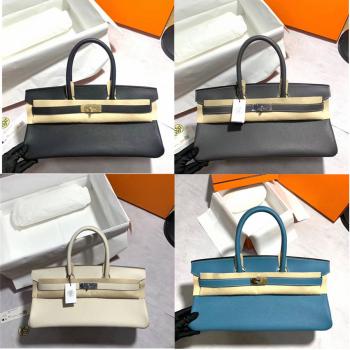 Hermes/爱马仕香港官网手工定制Birkin Shoudler 42铂金包