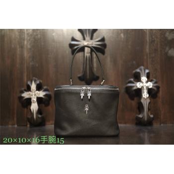 Chrome hearts CH克罗心官网中国官网匕首宝剑银饰拉链化妆包K683