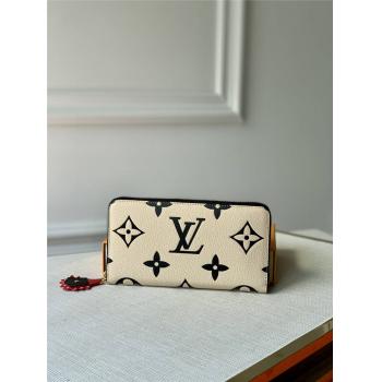 LV全球顶级奢侈品全皮皇冠花边Zippy 拉链钱夹钱包M69520/M69519