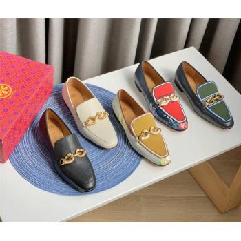 tory burch/托里伯奇TB美国代购女鞋新款海马扣JESSA LOAFER乐福鞋