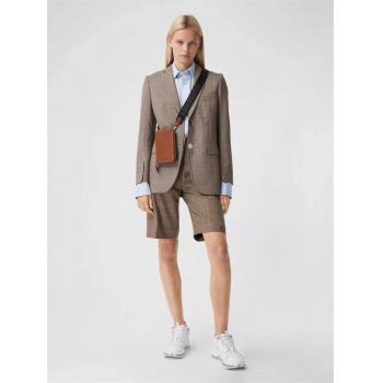 Burberry巴宝莉香港官网粒纹皮革手机保护套手机包80282321/80301921