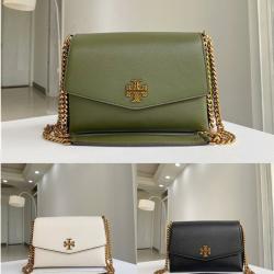 tory burch/托里伯奇TB国外代购新款KIRA PEBBLED系列链条包74643