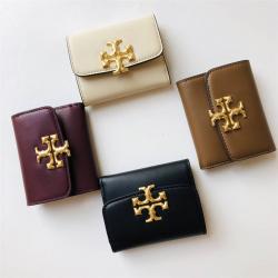 tory burch/托里伯奇官网TB短款三折Eleanor Compact钱包73519