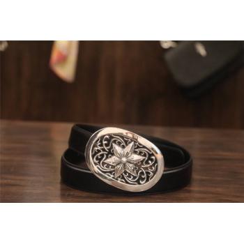 Chrome hearts CH克罗心官方网站专卖店加大版六芒星皮带扣B009