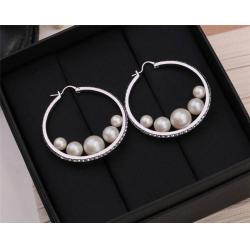 miumiu官网中国缪缪珍珠圆环MIU PEARL 耳环5JO653