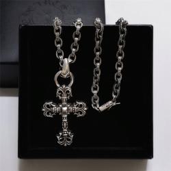 Chrome hearts CH香港克罗心价格火焰十字架项链