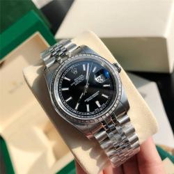 Rolex机械男表劳力士日志型系列116244-0043镶钻腕表