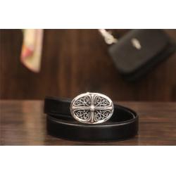 Chrome hearts CH克罗心正品旗舰店腰带经典十字架皮带扣B001