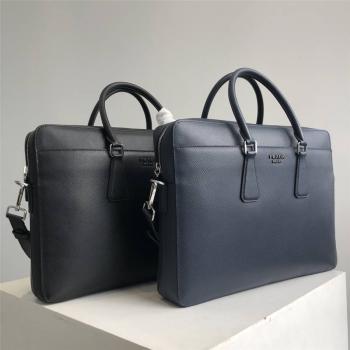 prada包包普拉达Saffiano Cuir 皮革公文包2VE008