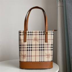 Burberry巴宝莉中文官方网新款中古经典战马格子水桶包