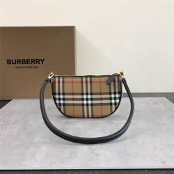 Burberry/巴宝莉官网Olympia Vintage格纹埃伦匹亚收纳袋80367281