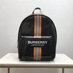 Burberry/巴宝莉中文官网新款徽标拼标志条纹双肩包80300151