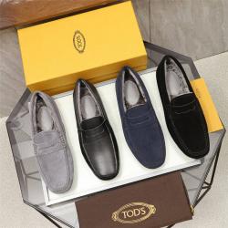 Tod's托德斯官网男鞋奢侈品商城男士绒面牛皮豆豆鞋开车鞋